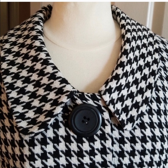 Women’s Lapis broad Houndstooth Jacket - Picture 5 of 8
